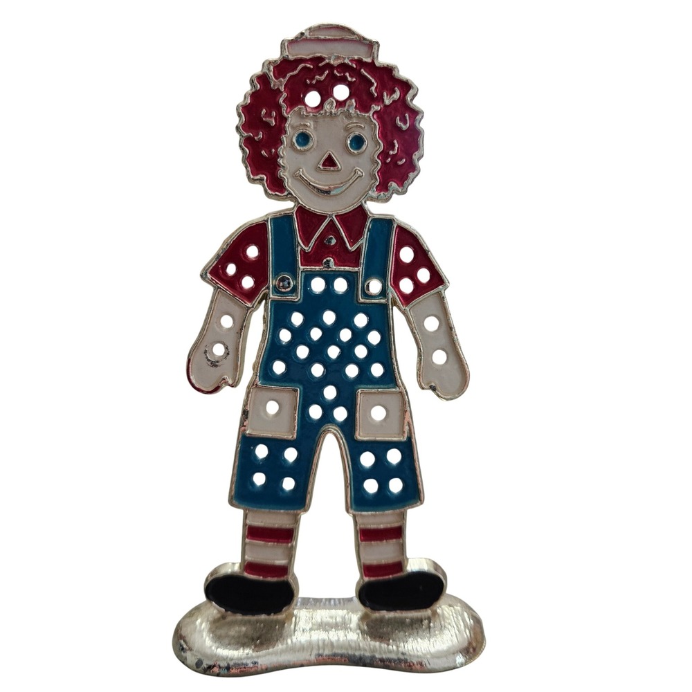 Raggedy Andy Metal Earring‎ Holder